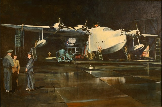 Sunderland in Hanger (with figures_2