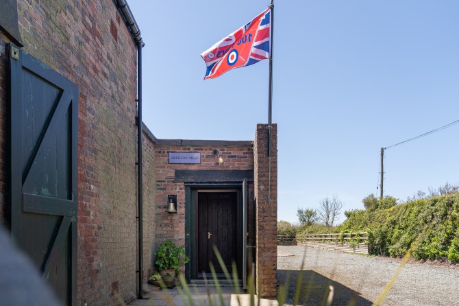 A protected entrance to an historic place